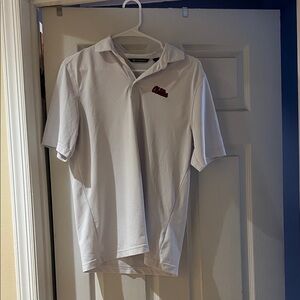 Ole Miss Cutter & Buck White Polo Shirt